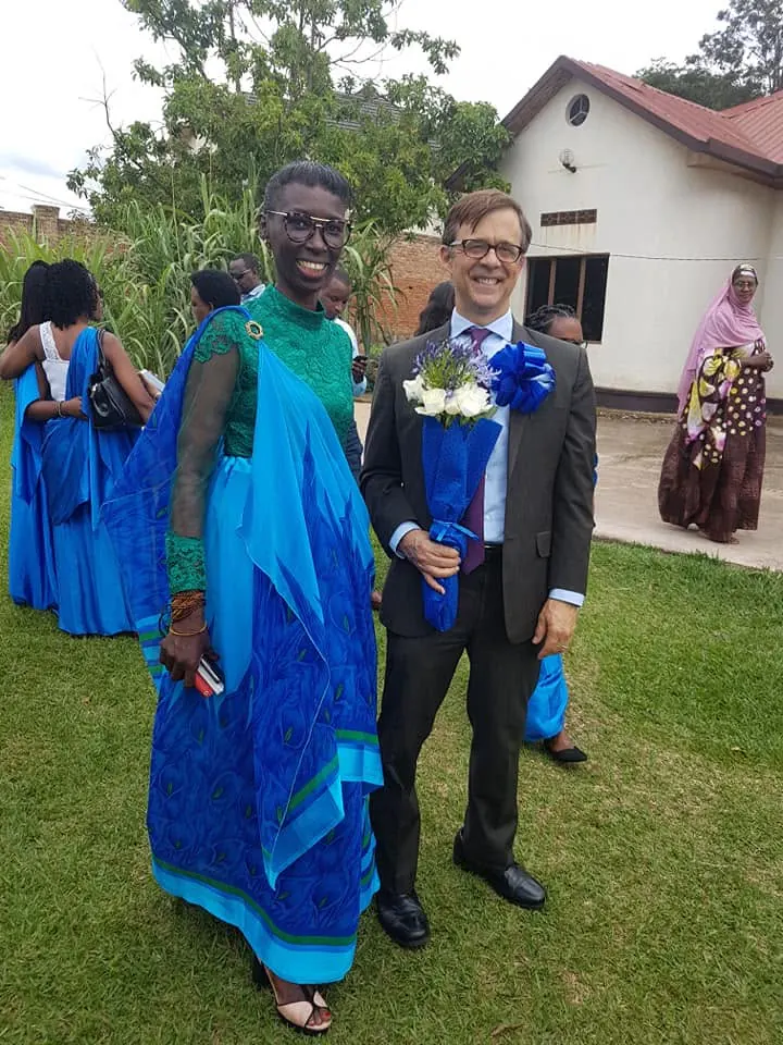 Rosine lors d’un événement public au Rwanda